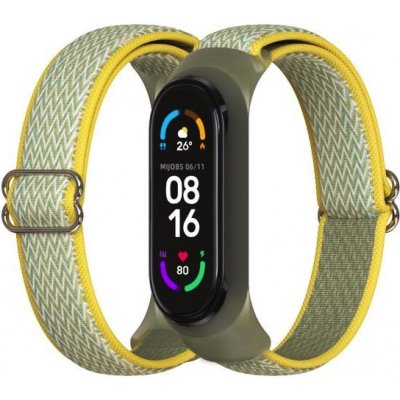 Xiaomi Nylon - Mi Band 5/6/7 náhradní náramek s přezkou Jablečně zelená 3 MBSCZ-7NL08 – Zboží Živě