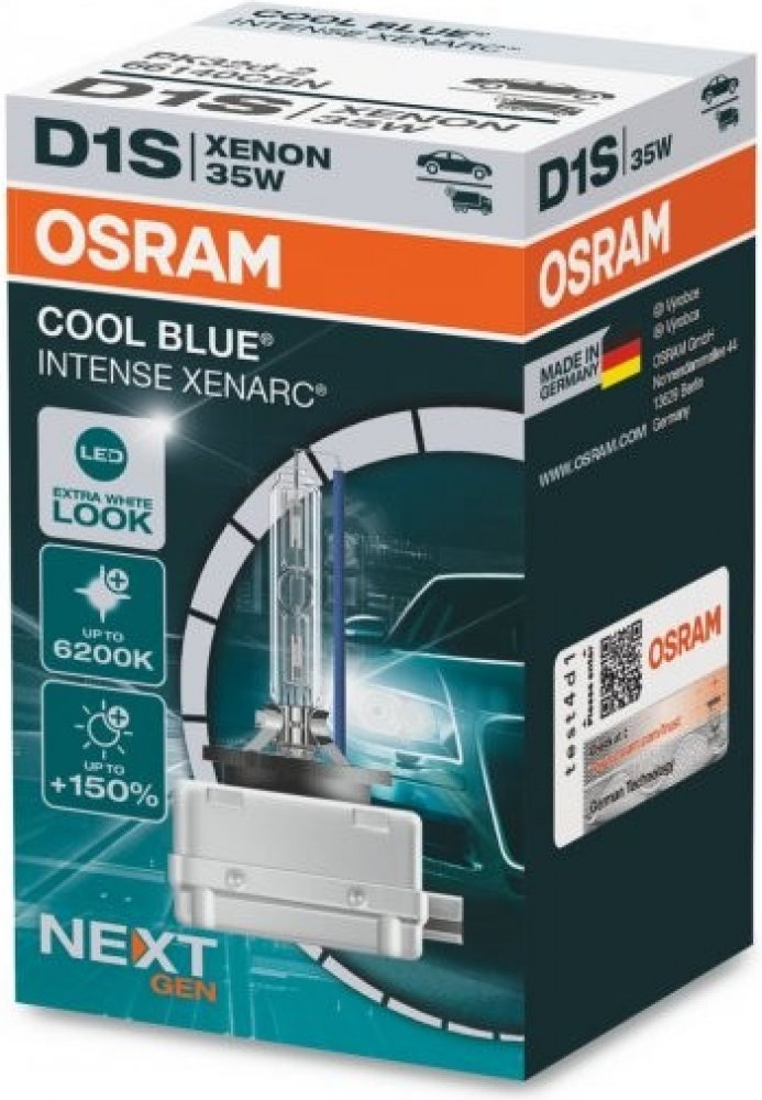 Xenonová výbojka OSRAM D1S Cool Blue Intense next GEN 35W