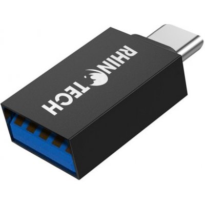 RhinoTech redukce USB-C na USB-A 3.0 černá – Zboží Mobilmania