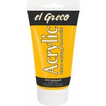 El Greco akrylová barva kadmium žlutá 150 ml – Hledejceny.cz