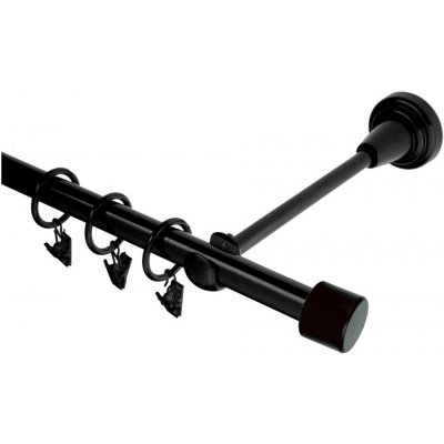 HEBR Garnýž Válec černá jednoduchá 130 cm – HobbyKompas.cz