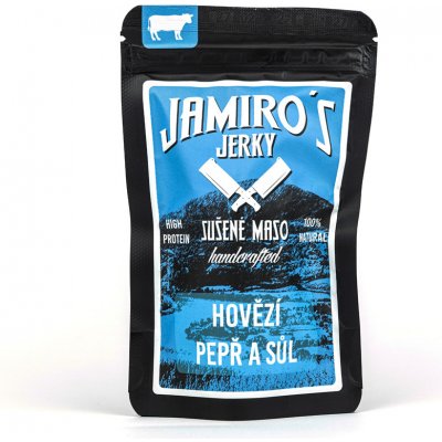 Jamiro's Hovězí jerky Pepř a sůl 50 g