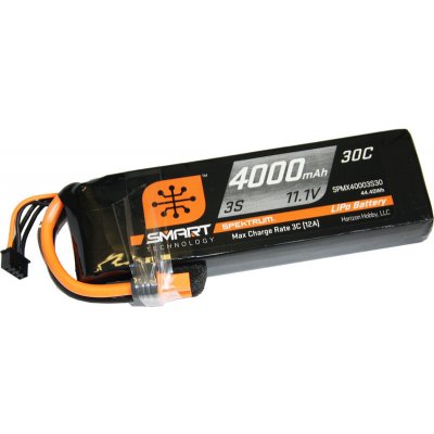 Spektrum Smart LiPo 3S 30C IC3 11,1V 4000 mAh – Zboží Mobilmania