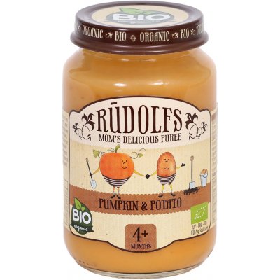 Rudolfs BIO dýně a brambor 190 g – Zboží Dáma