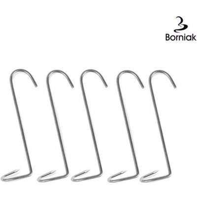 Borniak Šroubovité háky do udírny, 5 ks – Zboží Dáma