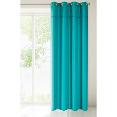 HOTOVÝ ZÁVĚS DEFNE 135X260 CM TYRKYSOVÁ – Hledejceny.cz
