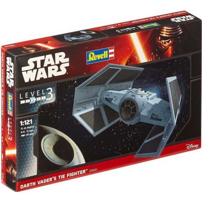 Revell Plastic ModelKit SW 03602 Dath Vader´s TIE Fighter 1:121 – Zboží Mobilmania