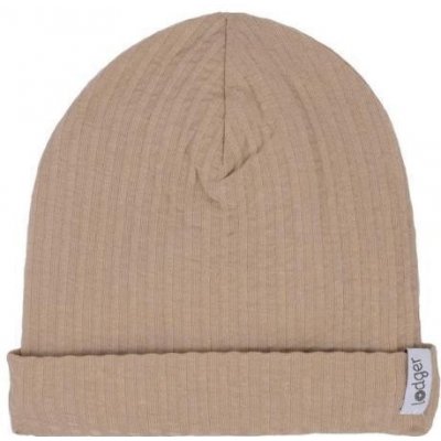 LODGER Beanie Seersucker Beige – Zboží Dáma