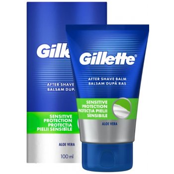 Gillette After Shave Balm Sensitive balzám po holení 100 ml