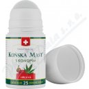 Swissmedicus Koňská mast s konopím hřejivá roll-on 90 ml