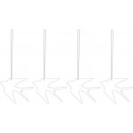Velikonoční dekorace Deco Bird White set 4 ks COOEE Design – Hledejceny.cz
