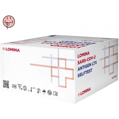 Lomina SARS-CoV-2 Antigen LTX test swab 25 ks – Zboží Dáma