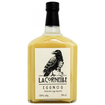 La Corneille Eggnog 18% 0,5 l (holá láhev)