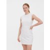 Dámské šaty Vero Moda krátké šaty Hollyn bílé