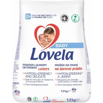 Lovela Baby prášek na praní na barevné prádlo 1,3 kg 13 PD