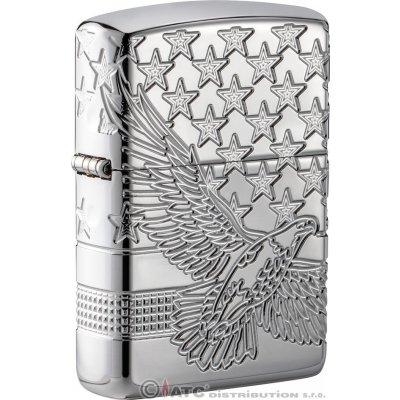 Zippo Benzínový PATRIOTIC DESIGN 167 – Hledejceny.cz