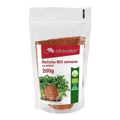 Zdravý den Řeřicha BIO - semena na klíčení 200g