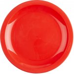 Kristallon polykarbonátové talíře červené 230 mm 12 ks – Sleviste.cz