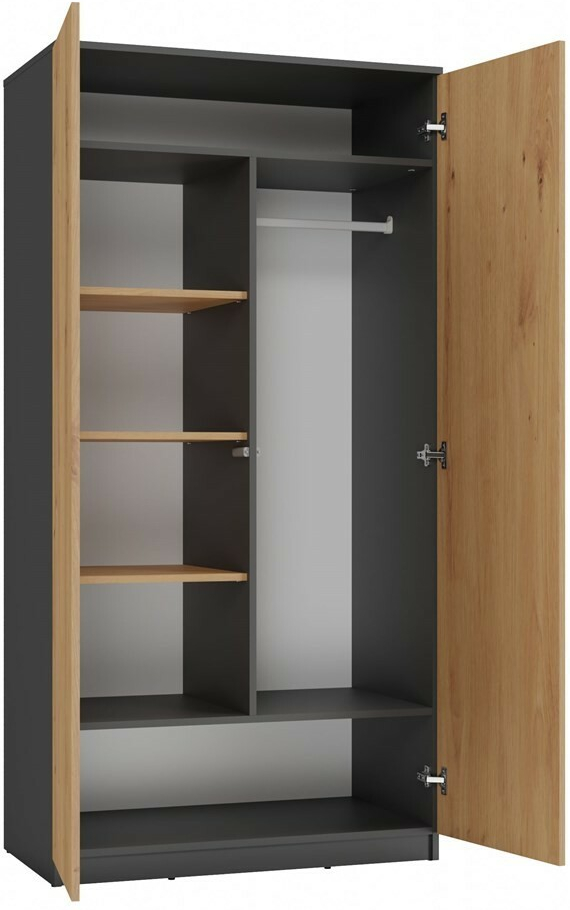 TP Living Malwa 90 cm antracit/dub artisan