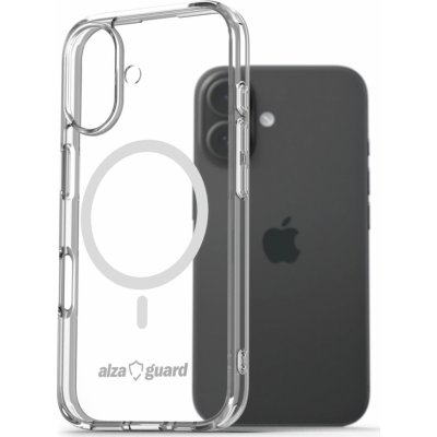 AlzaGuard Crystal Clear TPU Case Compatible with Magsafe pro iPhone 16 AGD-PCMT30Z – Zboží Živě