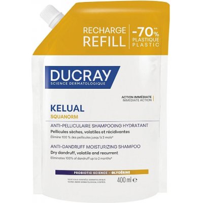 Durcay Kelual Squanorm Hydratační šampon proti suchým lupům náplň 400 ml – Hledejceny.cz
