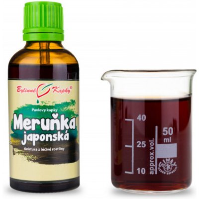 Bylinné kapky Pavlovy bylinné kapky Meruňka japonská TCM tinktura 50 ml – Hledejceny.cz
