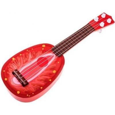 Inlea4Fun Dětské ukulele se strunami Jahoda