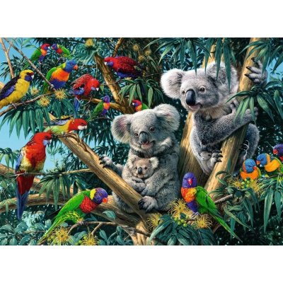 Ravensburger Koaly na stromě 500 dílků – Zboží Mobilmania