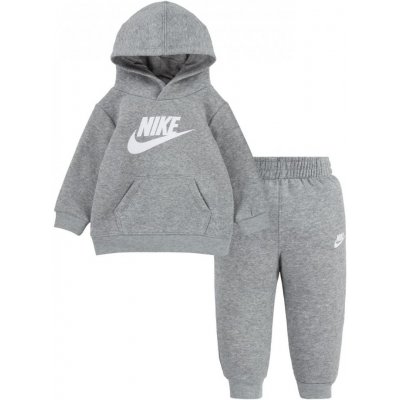 Nike CLUB FLEECE SET 66L Šedá – Zboží Mobilmania