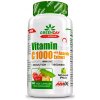 Vitamín a minerál Amix ProVegan Vitamin C 1000 s extraktem z aceroly Lesní plody 60 kapslí