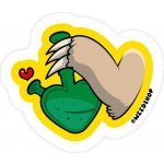 Samolepka zelený bong - weedshop – Zboží Dáma