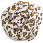 Tommy Lise Bavlněná plena 120 x 120 White Leopard – Zboží Dáma