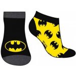 Batman Chlapecké kotníkové ponožky černá/ žlutá – Zboží Mobilmania