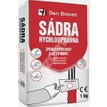 Den Braven Sádra rychloopravná FAST GIPS 20kg – Sleviste.cz