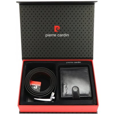Dárková sada pro muže Pierre Cardin peněženka 324A oboustranný pásek 125/110cm – Zboží Mobilmania