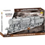 COBI 6281 World War II 1:35 Parní lokomotiva Kriegslokomotive Baureihe 52 s tendrem – Zboží Dáma