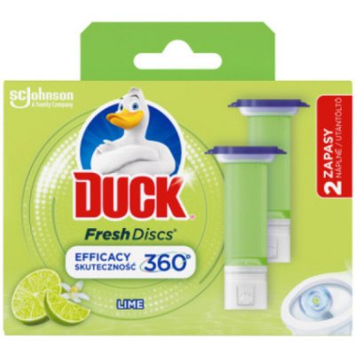 Duck WC blok Fresh Discs Limetka 2 x 36 ml