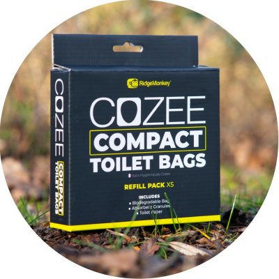 RidgeMonkey Náhradní Sáčky Do Toalety CoZee Compact Toilet Bags Refill Pack 5 ks – Hledejceny.cz