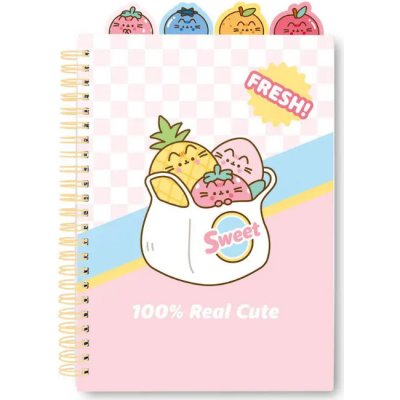 Pusheen Zápisník Fruits A5 – Zbozi.Blesk.cz