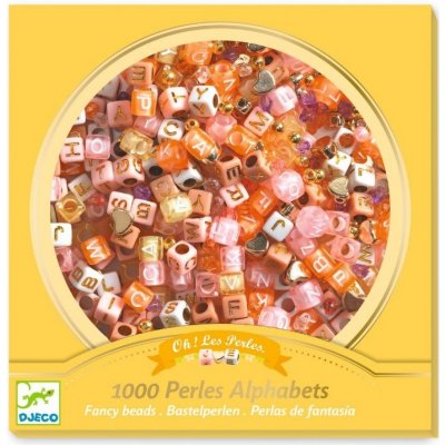 Djeco Tvoření šperků - Abeceda zlatá – Hledejceny.cz