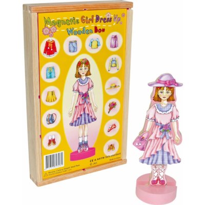 Small Foot Převlékací magnetická panenka Magda – Zboží Mobilmania