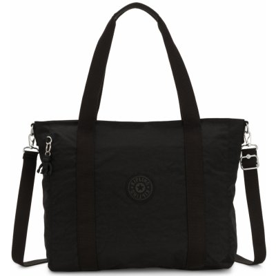 Kipling kabelka ASSENI Black Noir 20 l – Zboží Mobilmania