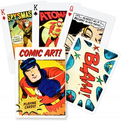 Piatnik Vintage Comic Art – Zboží Dáma