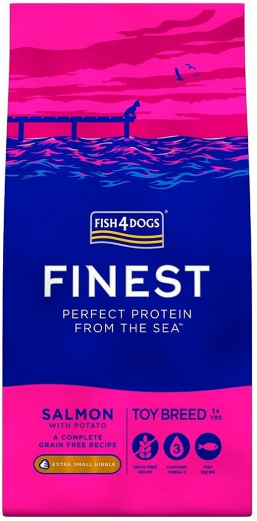 Fish4Dogs Finest Salmon Toy Breed 1,5 kg