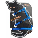 Bafpet Set CAT kšír + vodítko 120 cm 19 - 26 cm 24 - 37 cm – Zboží Dáma