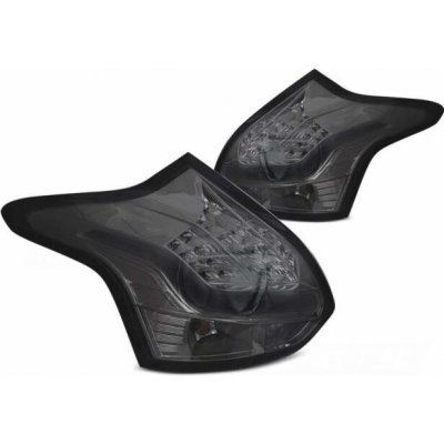 Zadní světla Ford Focus III 11-14 hatchback - kouřové LED BAR – Hledejceny.cz