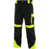 Pracovní oděv Canis CXS Kalhoty do pasu Sirius Brighton zimní pánské černo-žluté