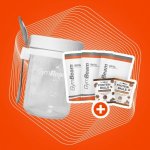 GymBeam Snídaňová sklenice White 350 ml bílá – Hledejceny.cz