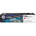 HP 981X originální inkoustová kazeta purpurová L0R10A – Zboží Mobilmania