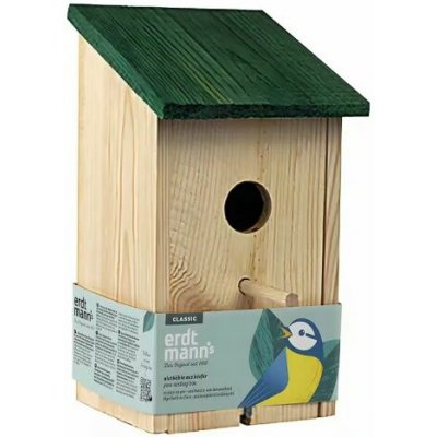 Erdtmann's Dřevěná ptačí budka s otvorem 2,7 cm – Zboží Dáma